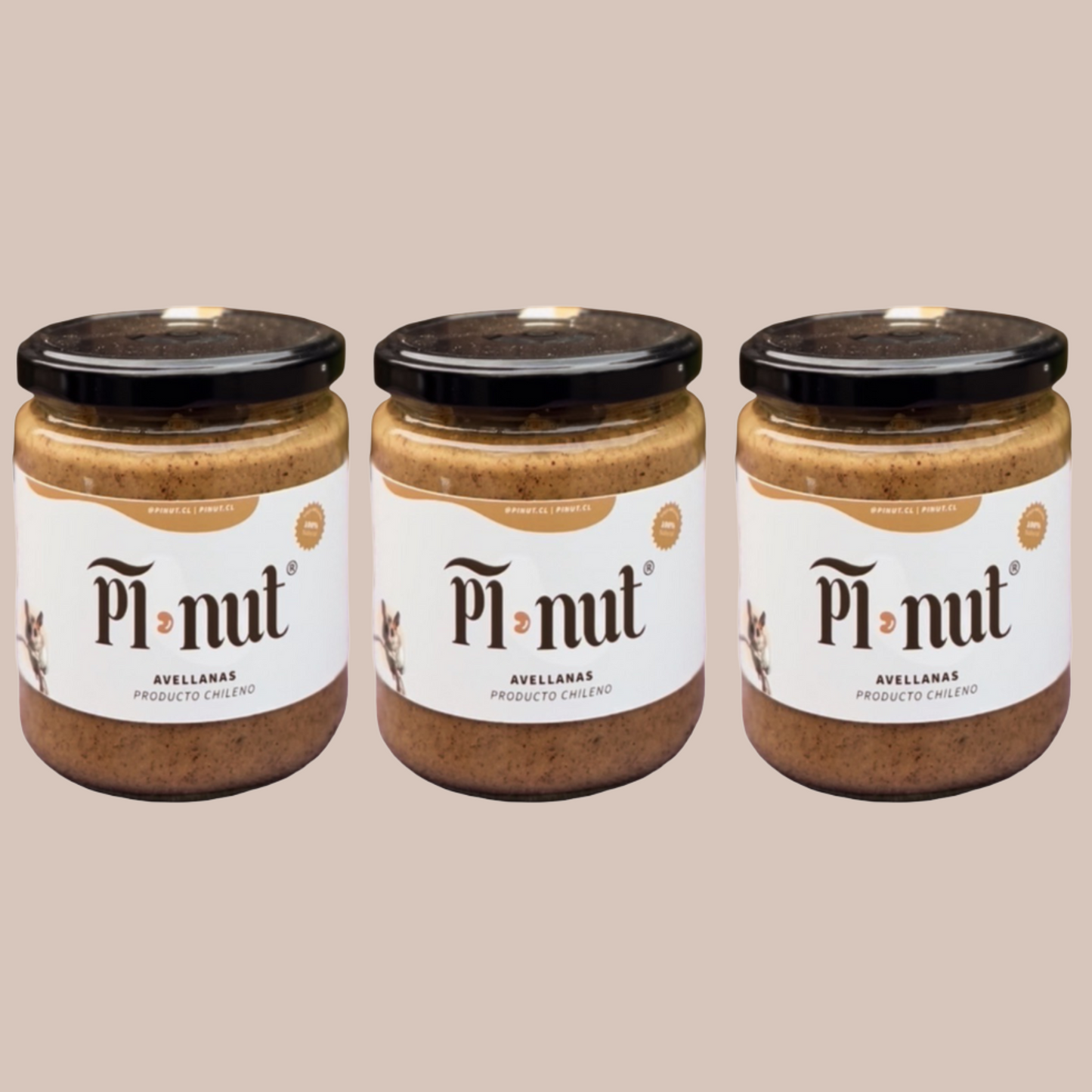 3 Mantequilla De Avellana Europea Natural 430g