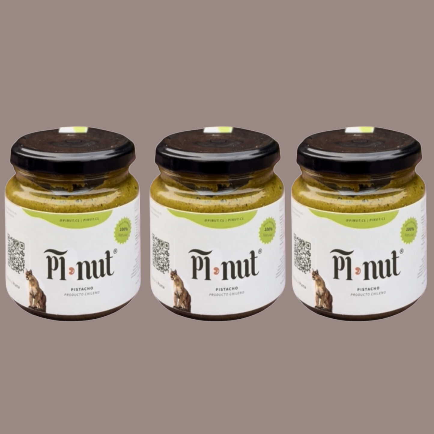 3 Mantequilla De Pistacho Natural 250g