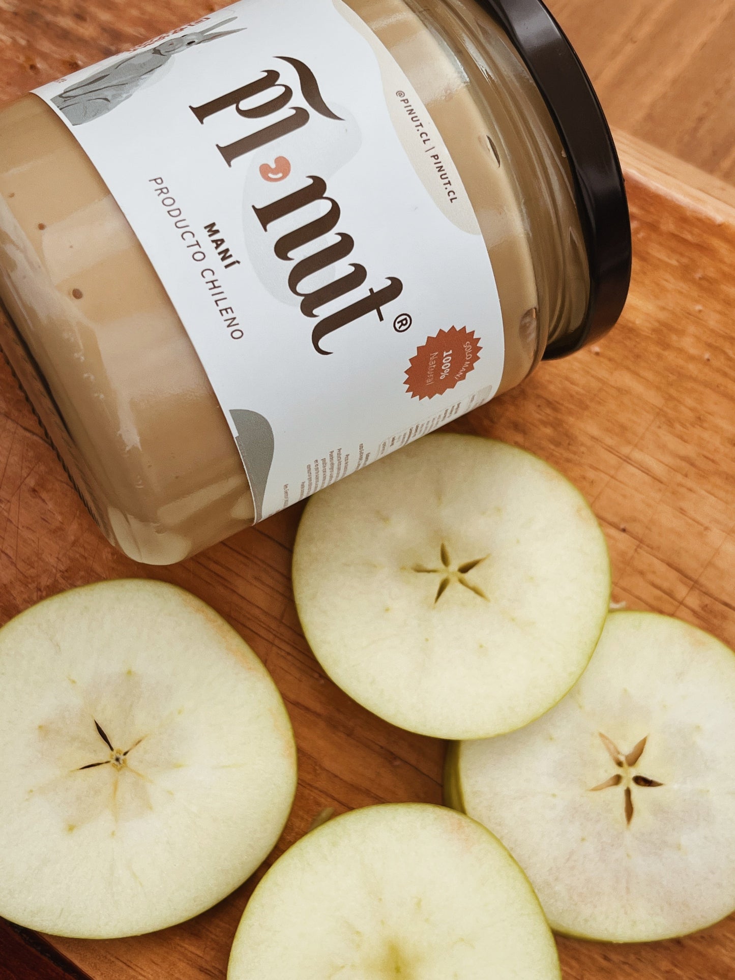 1 y 1 Mantequilla De Maní Natural y Con Chips de Chocolate 450g