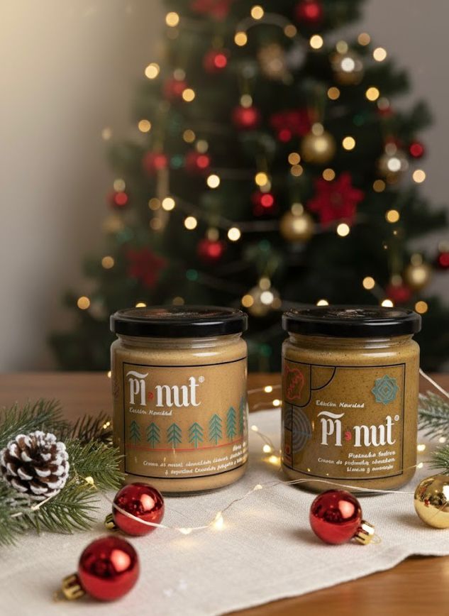 Maní Choco Blanco Galleta Navideña 450g 🍪 - Pinut®