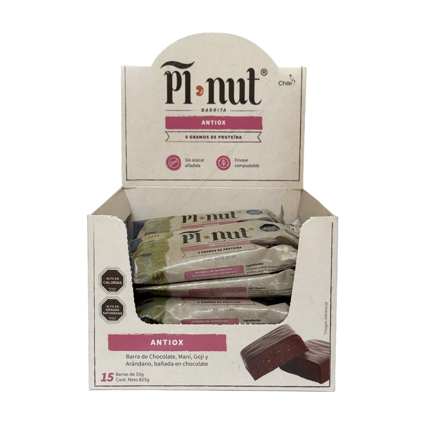 Caja 15 Unidades - Snack Antiox