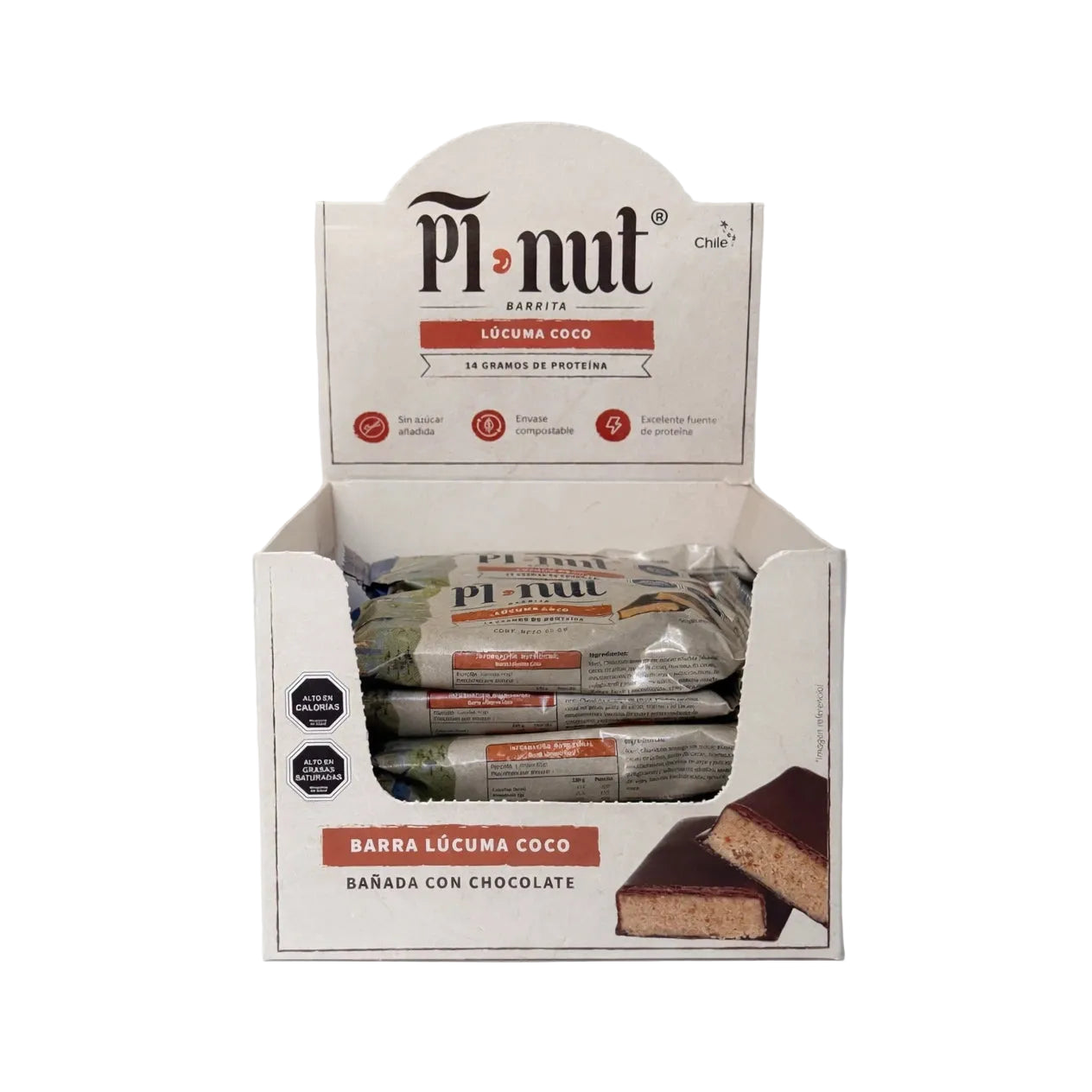 Caja 15 Unidades - Snack Lúcuma Coco