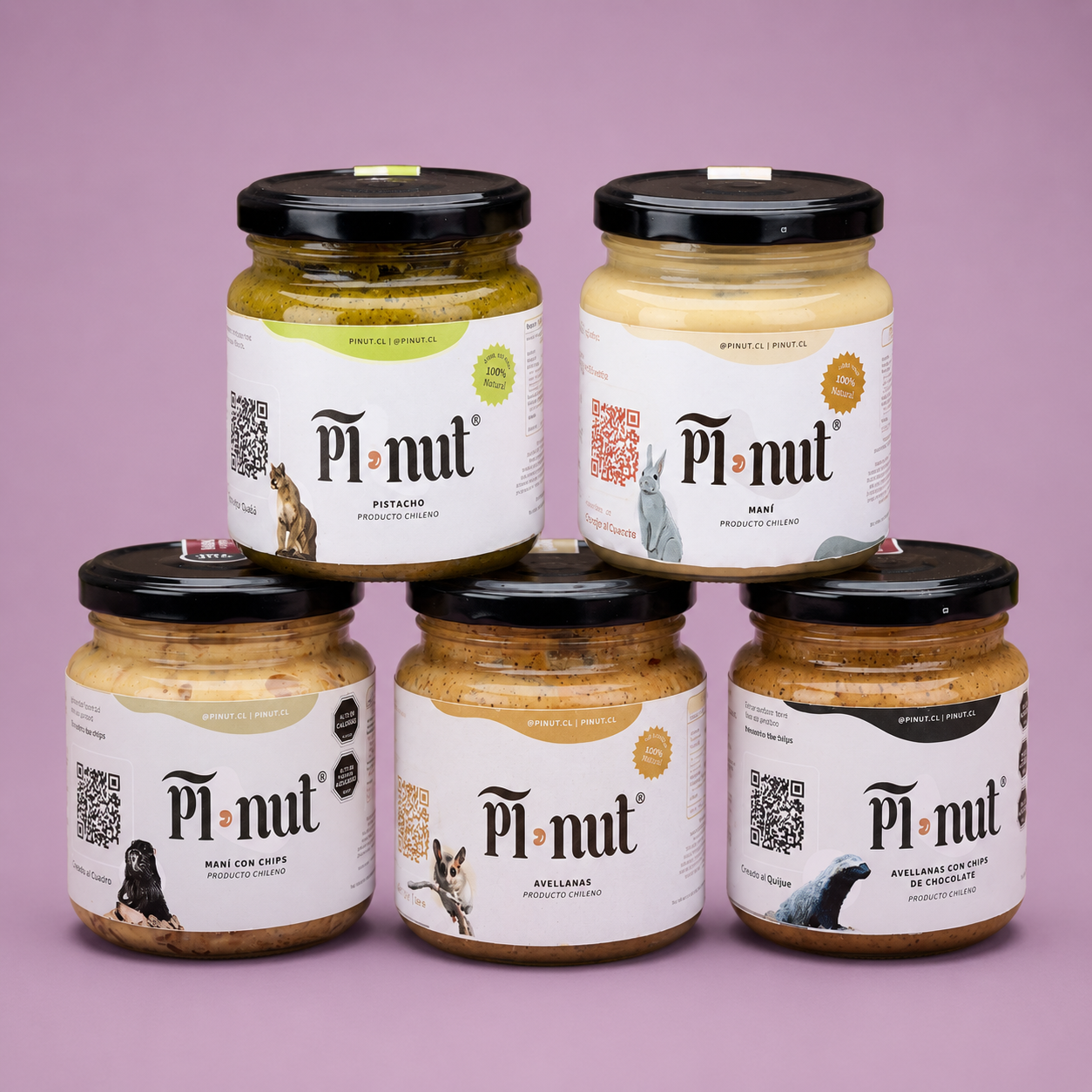 Pack Inicio Pinutlover - Todas Nuestras Mantequillas de Cuarto