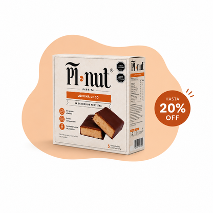 Caja 5 Unidades - Snack Lúcuma Coco