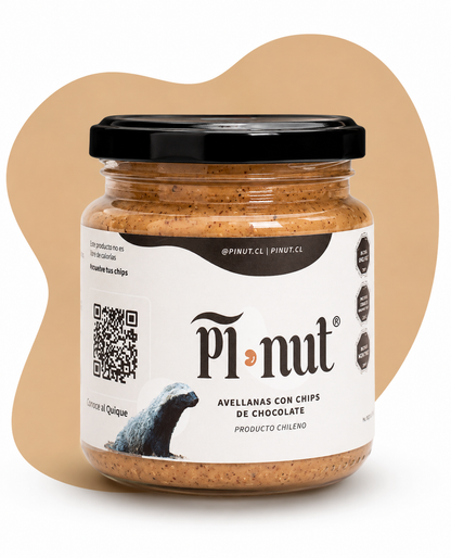 Mantequilla De Avellana Europea Chips De Chocolate 250gr